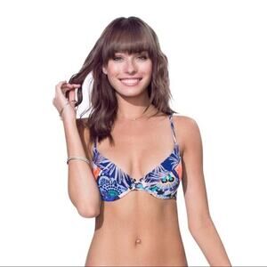 Maaji Swimwear Picture This Bikini Top Size Small NEW with tags!